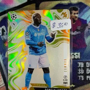 Romelu Lukaku Napoli UEFA Topps Match Attax #58 Trading Card