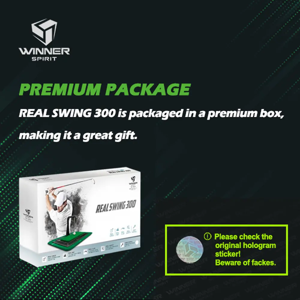 WINNER SPIRIT REAL SWING 300 Golf Swing Trainer for Impact & Path