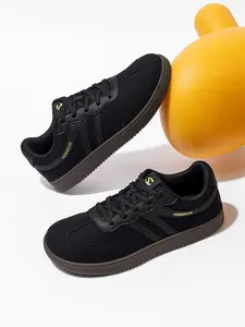 HOBIBEAR Women's Wide Fit Casual Shoes, Round Toe Low Top Sneakers, Lightweight Vintage Style Skateboard Shoes, All Season Textile Rubber Sole, Low Top Trainer