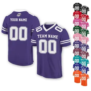 Personalized Team Name & Number Football Jersey Shirt For Adult , Custom Football Jersey Shirt, Game Day Outfit For American Football Fan 27G