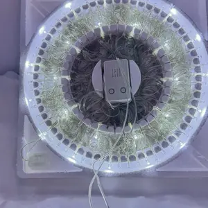 Musical Christmas Lights, 100 Lights 28ft Plays Classical Holiday Songs, Mini Bulb String Lights for indoor Christmas Tree Garden Party Garland Decor Multi color