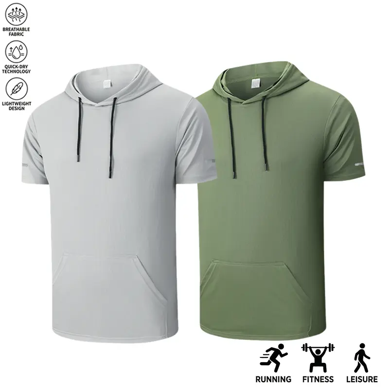 2PCS - Gray + Army Green