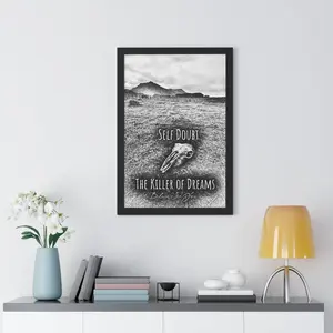 Quote Poster, Quote Print, Quote Wall Art, Framed Art, Gothic, Boho, Halloween, Quotes About Life, Home Decor, Modern, Print Framed