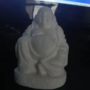 Buddha Statue Figure - White Marble Sculpture for Home Decor and Meditation