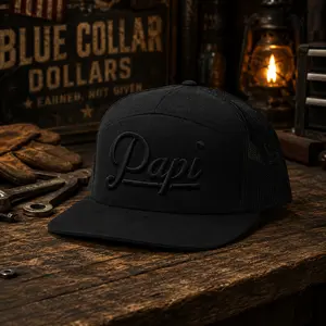 [SAVE upto 45%] Papi Embroidered Trucker Hat Adjustable Snapback Baseball Cap for Men Women Funny Dad Hat Mesh Back Casual Streetwear Fashion Gift Camo Outdoor Cap