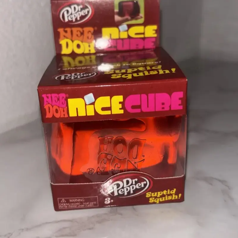 Nice cube squishy. A beautiful red cube