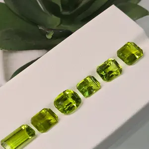 10.5CT Natural Pakistani Peridot Parcel - Vivid Lime Green Loose Gemstones