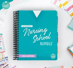 Complete Nursing School Textbook Bundle, 2026 Edition, Spiral Bound