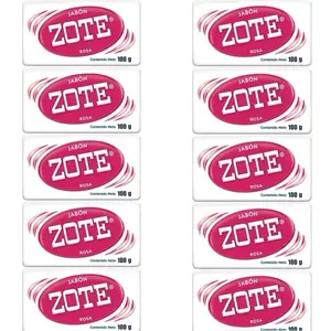 ZOTE Rosa Bar Laundry Soap 100g 10 Pack for Effective Cleaning and Fresh Scent