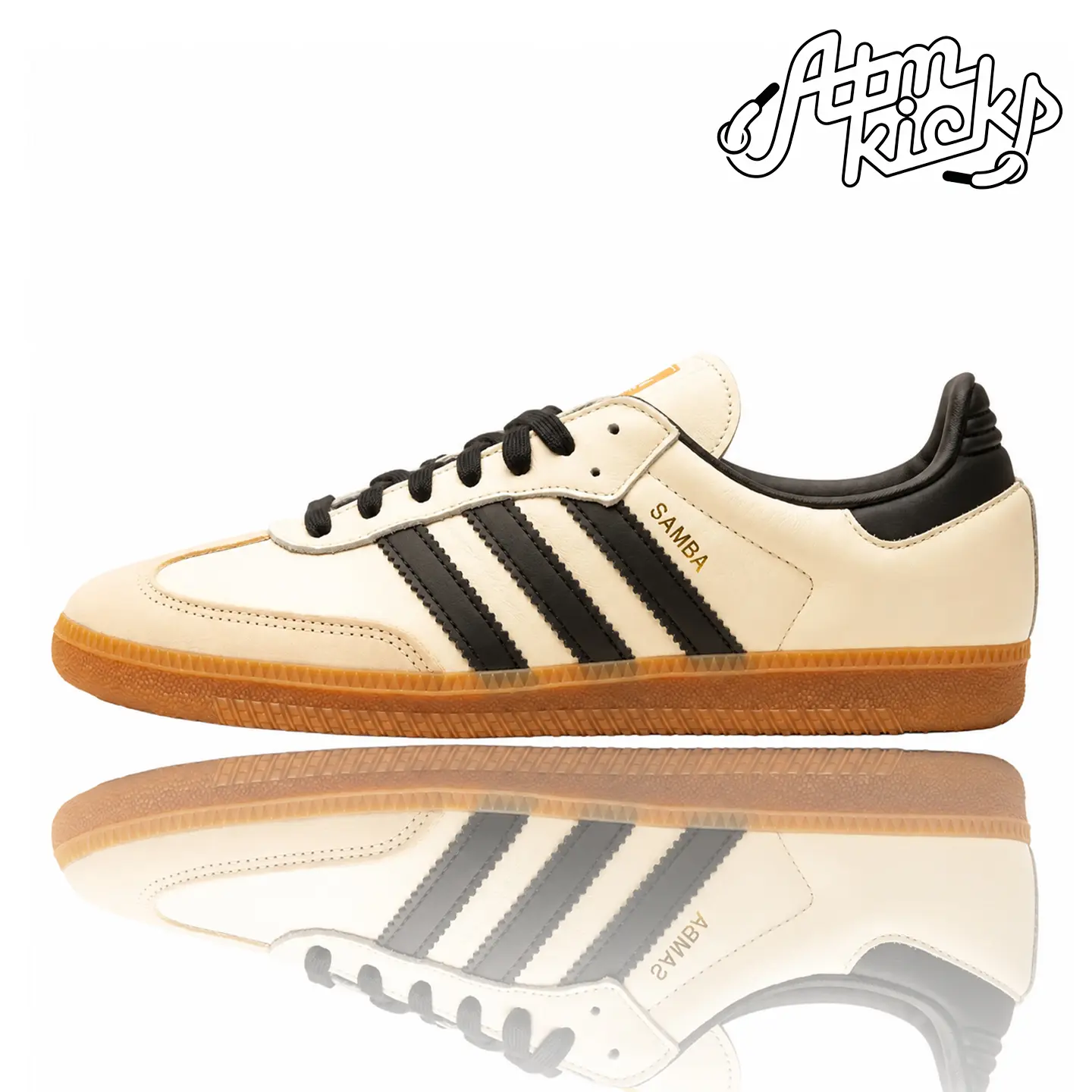 adidas Samba OG Cream White Sand Strata (Women's) ID0478 Authentic Shoes Footwear Sneaker Trainer Comfortable Walking Fashion Trending Gift