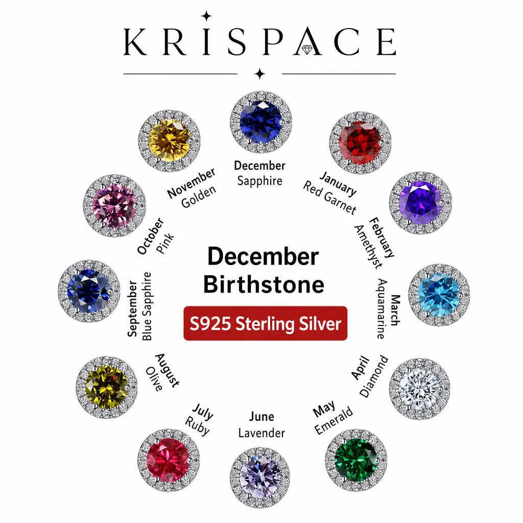 Women's Circle Stud Earrings in S925 Sterling Silver, Modern Rose Gold Plated Birthstone Jewelry with an Inlaid 0.8 Carat Cubic Zirconia, Glossy Finish for Gifts, 0.8 Carats, Birthday, August, Female, Gemstones, Anniversary, Happy Birthday, Birthday Ideas