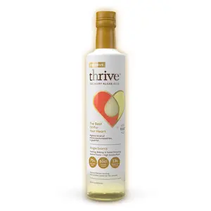 Thrive Cooking Oil | Reserve Pure Algae Oil | Heart and Health-Conscious Oil, Rich in Omega-9 Monounsaturated Fat (90%), Very Low Omega-6 | 16.9 fl oz | 1 Pack