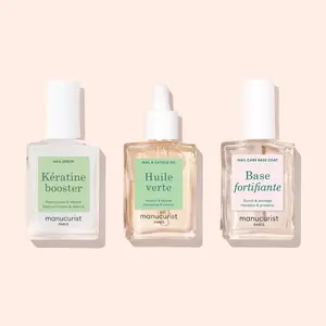 Manucurist Soft Nail Treatment Starter Routine - Results in 14 Days - Strengthens and Restores