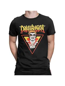 Danhausen Wrestler Men's T-shirt Retro T-shirt Round Neck T-shirt Short Sleeve