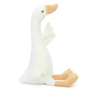 15.7" Swan Stuffed Animal,Goose Plush White Stuffed Animal Toy Gifts for Kids