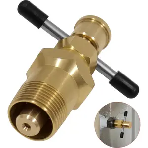 Olive Puller, Pipe Olive Remover Puller Tool Suitable for Brass Pipes with Diameters of NPT 1/2" & 3/4", Not  -Resistant Plumbing Compression Sleeve Puller, Ferrule Puller