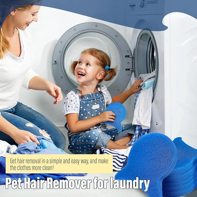 6 Pcs Pet Hair Remover for Laundry, Reusable Laundry Pet Hair Remover, Laundry Filter Balls for Dryer Sheets Pet Hair 6 Pcs Pet Hair Remover for Laundry, Reusable Laundry Pet Hair Remover, Laundry Filter Balls for Dryer Sheets Pet Hair