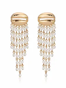 Mykonos Shell Dangle Earrings