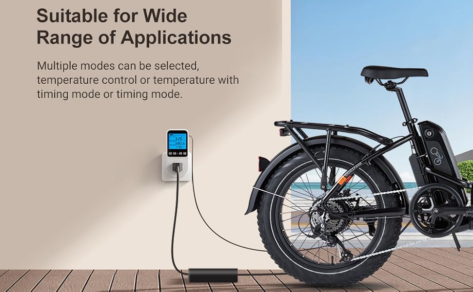 INKBIRDPLUS Plug in Thermostat Timer with Cycle Time Period Control, Heating/Cooling  tiktokshopstockup  mothersdaygift