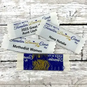 Name Maker TLC Woven fabric labels for sewing knitting crocheting and quilting