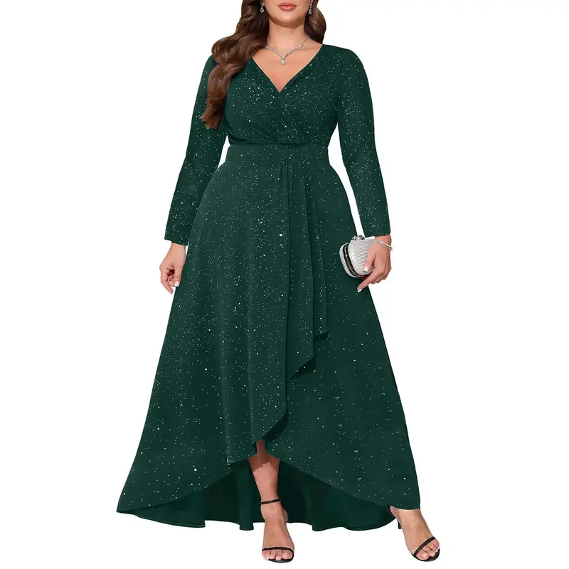 plus size emerald green prom dresses - TikTok Shop