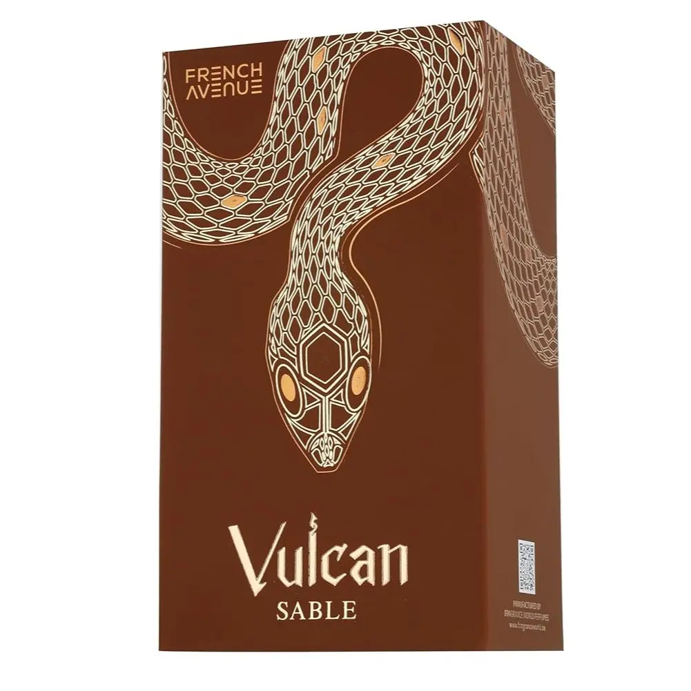 Fragrance World Vulcan Sable by French Avenue EDP Spray for Unisex 3.4 Ounce