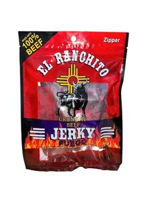 Fuego El Ranchito Crunchy Beef Jerky Net Wt. 2 oz