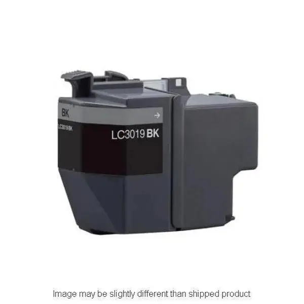 Compatible Brother LC3019 High-Yield Black Ink Cartridge