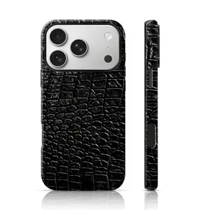 Luxury Croc Design Phone Case Full Body Protection for iPhone 17 Pro Max/16 Pro Max /15Pro Max 15/14/13/12 & Samsung S26 /S25Ultra Unique Phone Case