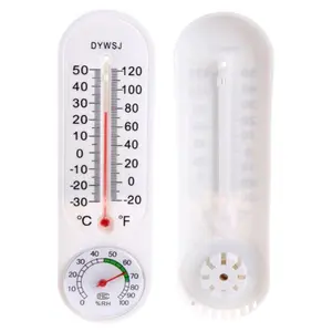 Garage Office Indoor Wall-mounted Greenhouse Hygrometer Breeding Thermometer