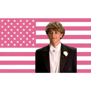 [Best Gift]custom Team Jeremiah Pink Flag Tapestry – Summer Crush Wall Decor For The Summer I Turned Pretty Fans