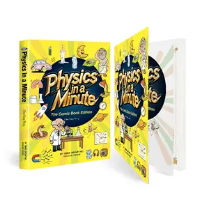 【Riverbend Books】Physics in a Minute – The Comic Book Edition | Fun & Educational Physics Book for Kids