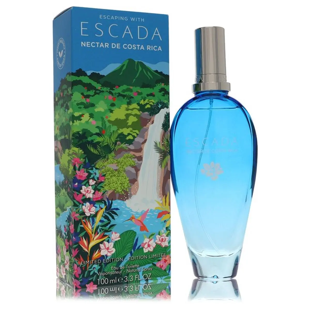 Escada Nectar De Costa Rica Women's Eau De Toilette Spray - Fruit Floral Scent, Sweet Scent Fragrance, Long-Lasting, 100 ml, Elegant Scent