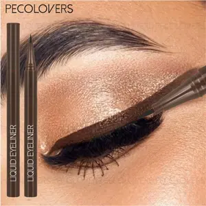 1pc All-Day Waterproof Brown Liner - Sweat-Resistant & Transfer-Proof, Easy Control for Bold or Natural Looks, Great for Beginners & On-the-Go Essentials - Eye Defining Makeup Pen Cosmetic