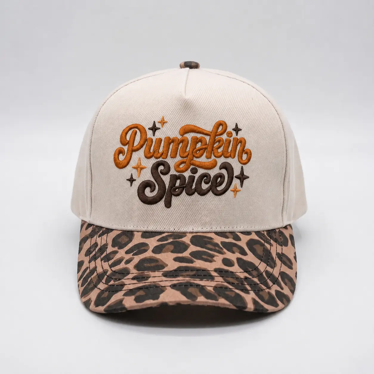 Pumpkin Spice Trucker Hat Embroidered Hat, Fall Autumn Season Cap Design Trendy Autumn Drink Snapback, Funny Embroidered Hat, Embroidered trucker hat, sea hat