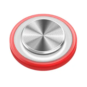 Round Game Joystick Controller Kit with Metal Buttons, Storage Box, Boost Aim Edition for Mobile Phones, Tablets (Android, iPhone, Galaxy)