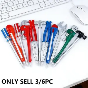 Creative Tool-Shaped Ballpoint Pens, Random Styles, Smooth Writing, Ideal for Office, Gifts, Father's Day, School Awards, Family Events