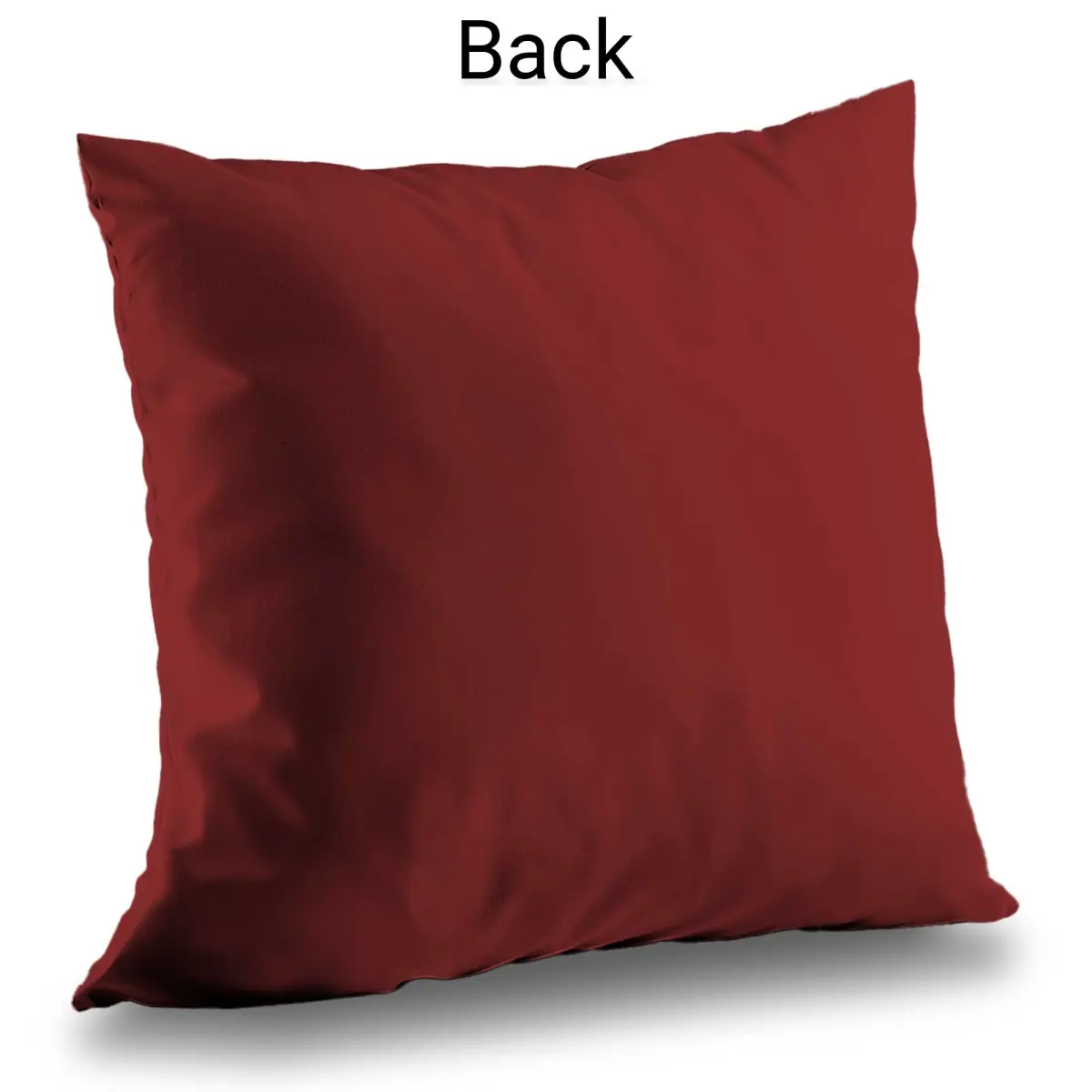 212 MAIN 14x14 in Poly Twill Weave Throw Pillow - Soft Touch Cushion, Hyperrealist Red Anemone Nature-Inspired Botanical Home Decor, C1PC1414B79T9W