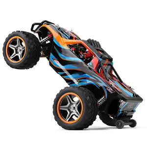 WL-104009 RC Truck, 1:10 Scale 4WD Off-Road Car, 2.4GHz 45KM/H High Speed, Electric Toy Vehicle Climbing Car with 2 Batteries for Kids and Adults remote control cool gift drifting drift car toy
