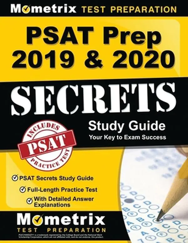USED Book - PSAT Prep 2019 & 2020 - PSAT Secrets Study Guide, Full-Length Practice Test with Detailed Answer Explanations by Mometrix College Admissions Test Team (Paperback) - english