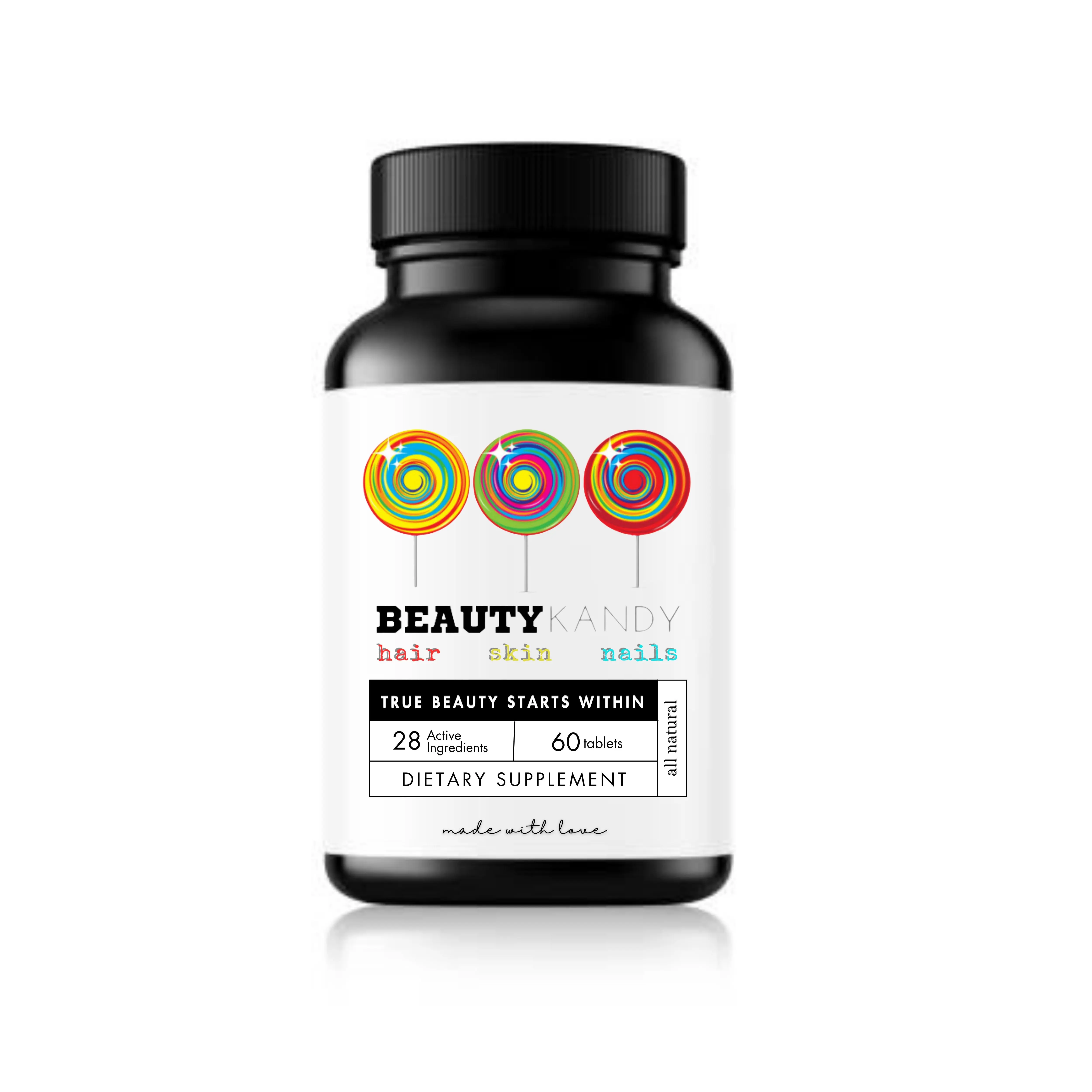 BEAUTY KANDY HAIR SKIN + NAILS VITAMINS