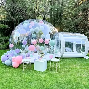 15-day Delivery 3m Inflatable Bubble House for Party Supplies,Outdoor Wedding Decor,Kids Birthday Party amusement park, Transparent Bubble Dome Inflatable Outdoor Holiday Decorations
