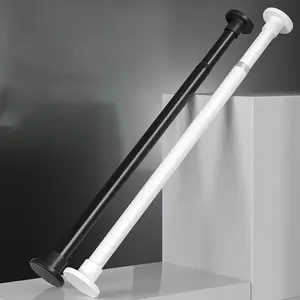 Adjustable Telescopic Metal Rod, Adjustable Extendable Pole, Punch-Free Curtain Rack, Clothes Drying Rack, Durable Home Storage Organizer, Multifunctional Holder
