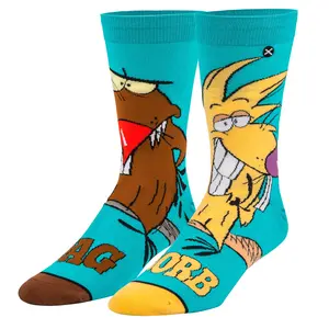 Angry Beavers Women's Crew Socks Angry Beavers Women's Crew Socks