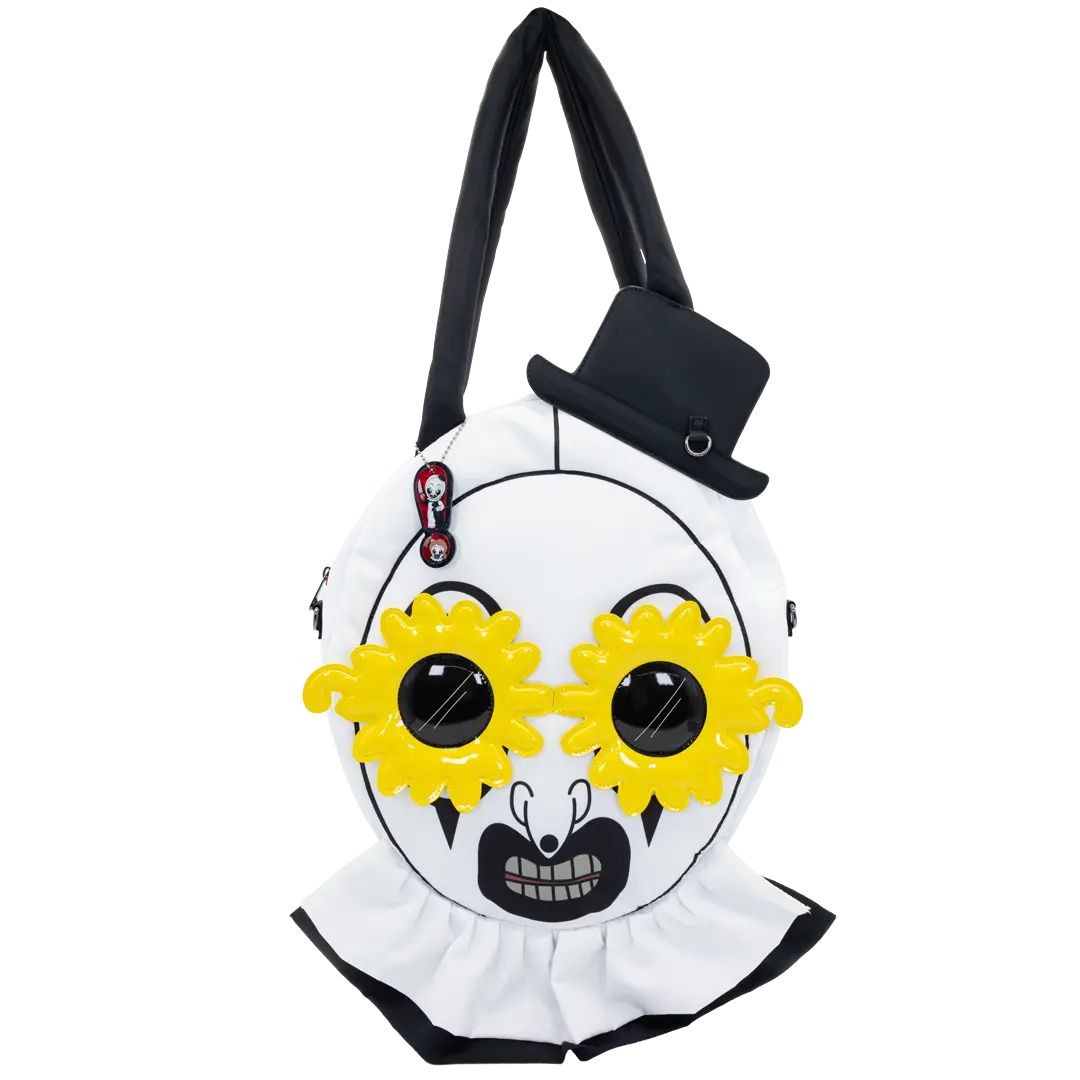 Terrifier 2 Art the Clown Oversized Head Nylon Tote Bag