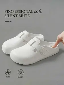 Men's Fashion Versatile Eva Open-Toe Sandals Outdoor Wear Thick Sole Lightweight Comfortable Soft Casual Shoes