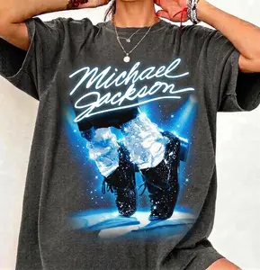 Iconic White Socks & Penny Loafers T Shirt, Michael Jackson 90s Styles Comfort Color T Shirt, Michael Movie Tee