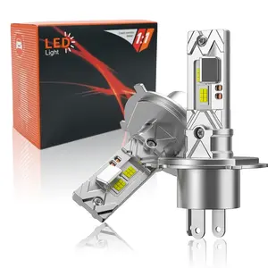 【New upgraded series】 2PCS H4 compatible LED car lights, CANBUS compatible, 30,000 lumens ultra-high brightness, 6000K white automotive headlight , -and-play, stable performance， beam bulb kit， plug n
