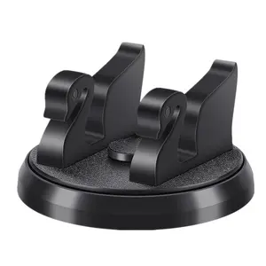 Swan-Neck 360° Car Phone Mount, Dashboard, Elegant Flexible Gooseneck Arm, One-Button Release, Universal Stand for iPhone & Samsung