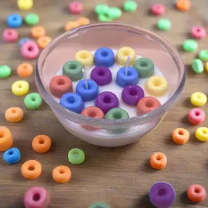 Cereal Sunrise Candle - Perfect for Breakfast and Oatmeal Decor Scented Aroma cereal candle premium candle